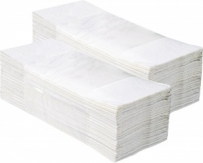 Pojedyncze ręczniki papierowe Merida TOP,białe,dwuwarstwowe,3200szt.