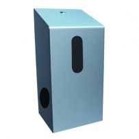 Pojemnik na dwie małe rolki papieru toaletowego MERIDA STELLA wersja matowa