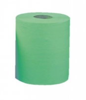 Ręcznik papierowy Merida KLASIK MAXI, śr.19cm, dł.180m, jednowarstwowy, zielony, zgrzewka 6szt