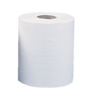 Ręcznik papierowy Merida KLASIK MAXI, śr.20cm,dł.320m,jednowarstwowy, biały, zgrzewka 6szt.